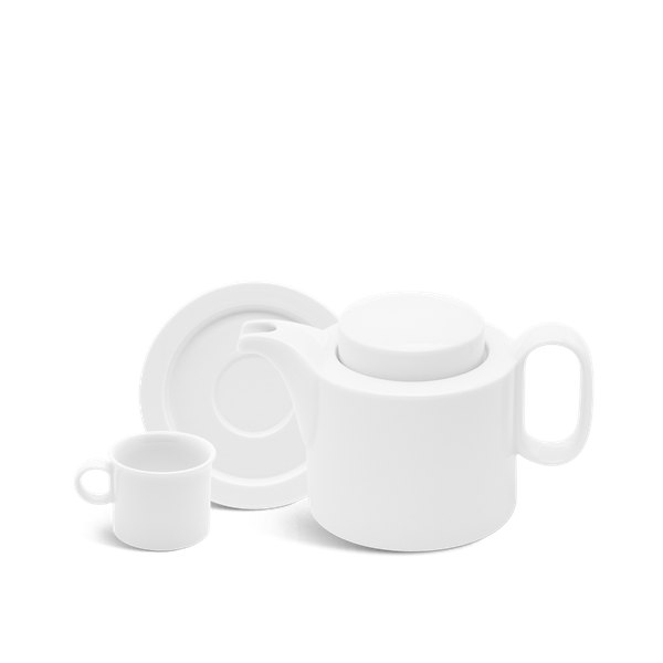 Bộ trà cao 0.33 L - Gastroline - Trắng