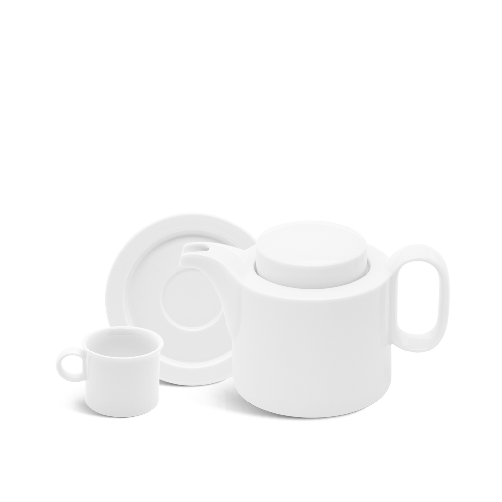 Bộ trà cao 0.33 L - Gastroline - Trắng