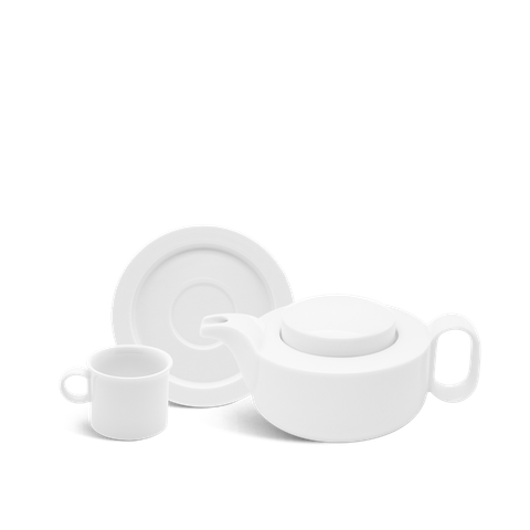  Bộ trà 0.38 L - Gastroline - Trắng 