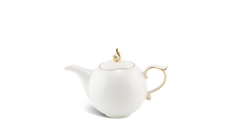  Bộ trà 0.7 L - Mẫu Đơn IFP -Chỉ Vàng 