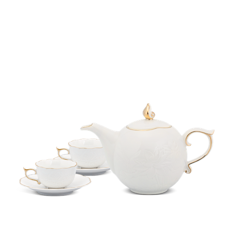  Bộ trà 0.7 L - Sen IFP - Chỉ Vàng 