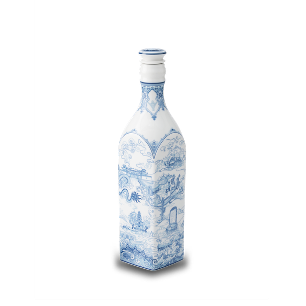 Chai sứ dưỡng sinh vuông 1.0 L + nắp (K1) - Dưỡng Sinh - Nam Quốc - Bắc Trung Bộ