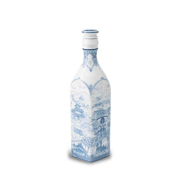 Chai sứ dưỡng sinh vuông 1.0 L + nắp (K1) - Dưỡng Sinh - Nam Quốc - Đồng Bằng Nam Bộ
