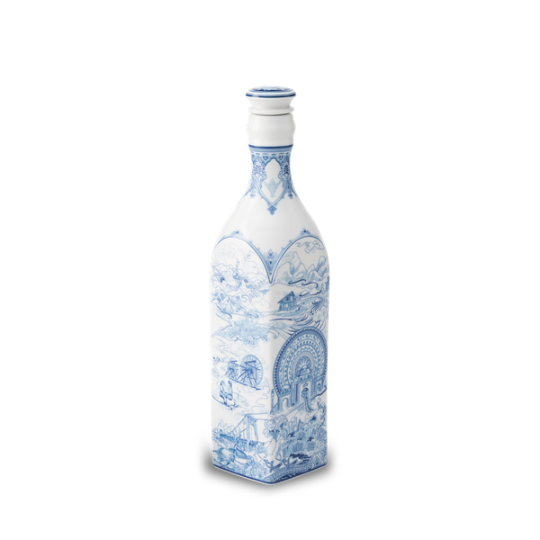 Chai sứ dưỡng sinh vuông 1.0 L + nắp (K1) - Dưỡng Sinh - Nam Quốc - Miền núi phía Bắc