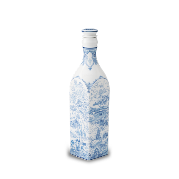 Chai sứ dưỡng sinh vuông 1.0 L + nắp (K1) - Dưỡng Sinh - Nam Quốc - Nam Trung Bộ