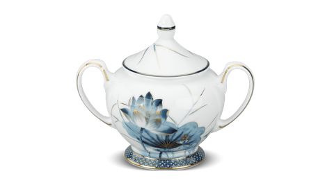  Chén đường 10 cm + nắp - Hoàng Cung - Sen Vàng 