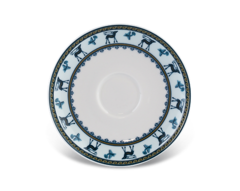  Dĩa lót tách 12.5 cm - Camellia - Lộc Lạc (check) 