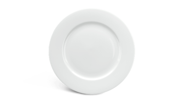 Dĩa tròn 25 cm - Jasmine - Trắng