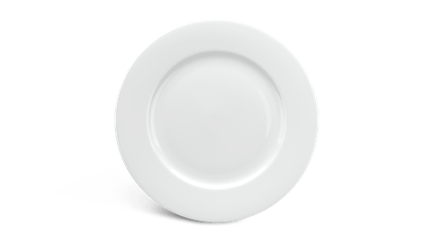  Dĩa tròn 25 cm - Jasmine - Trắng 