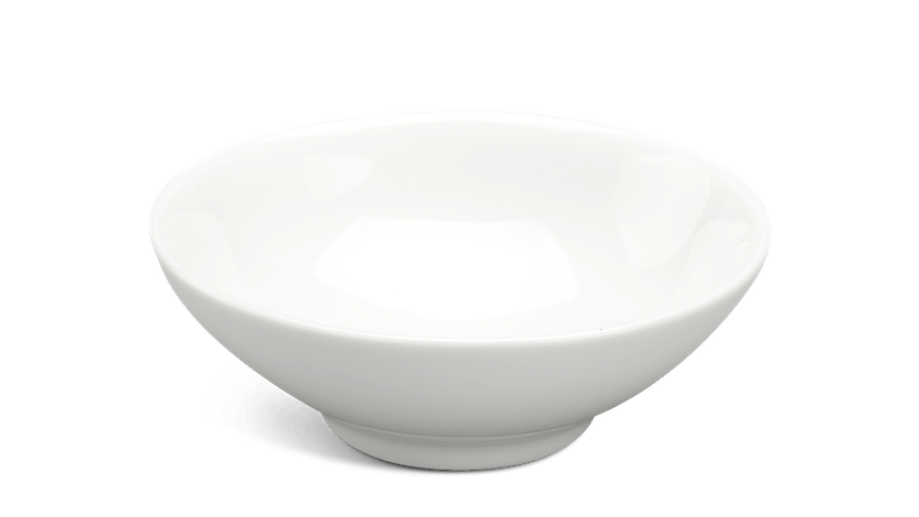 Chén chấm 9 cm - daisy lys - trắng ngà