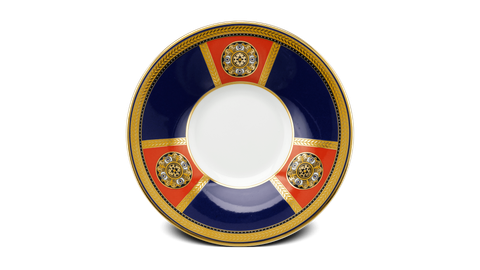  Dĩa lót chén 15.5 cm - Tulip Trắng - Trống Đồng 