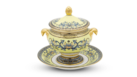  Dĩa lót thố súp 17 cm - Hoàng Cung - Hoàng Liên 