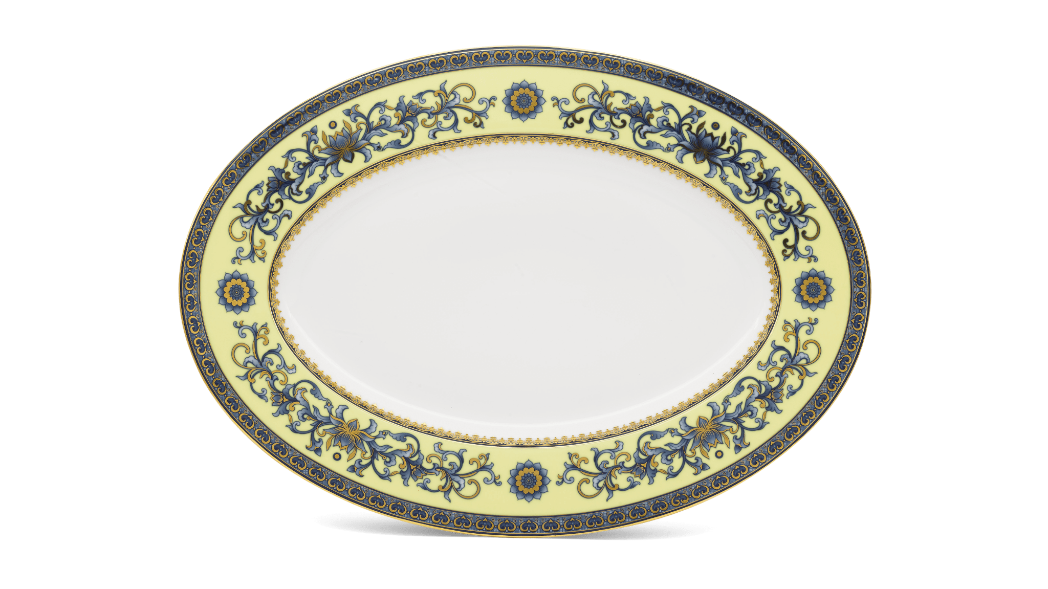 Dĩa oval 37 cm - hoàng cung - hoàng liên