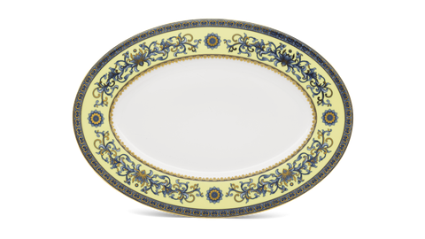  Dĩa oval 37 cm - Hoàng Cung - Hoàng Liên 