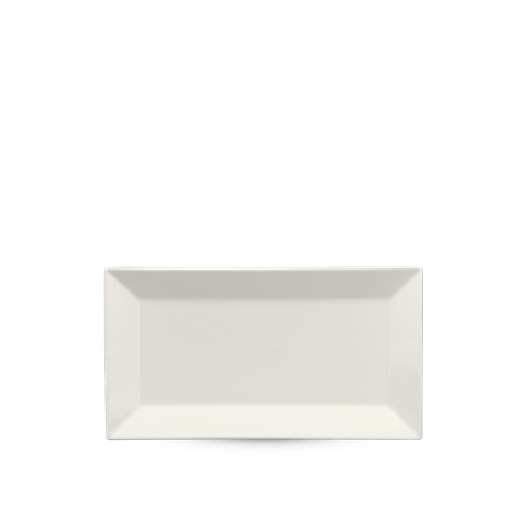  Dĩa chữ nhật lá 30 x 17 cm - Misc Assortment Lys - Trắng Ngà 