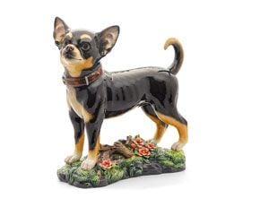  [GT] Chó Chi Hua Hua 28.5 cm - Tượng - Đen 