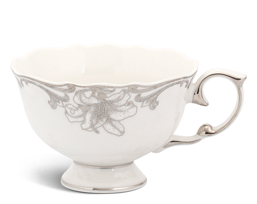 Tách Đài Các 0.18L Bạch Kim