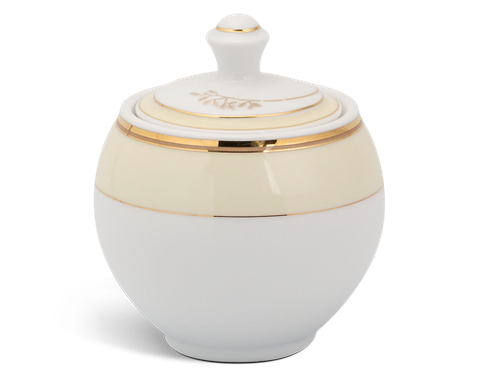  Chén đường 8 cm + nắp - Camellia - Hương Biển kem 