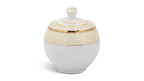  Chén đường 8 cm + nắp - Camellia - Hương Biển kem 