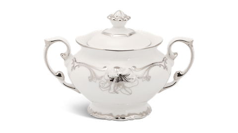  Chén đường 10 cm + nắp - Đài Các - Trang trí Bạch Kim 