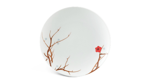  Dĩa lót chén - Daisy - Hồng Mai 