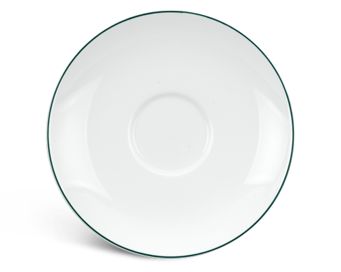  Dĩa lót chén 15 cm - Jasmine - Chỉ xanh lá 