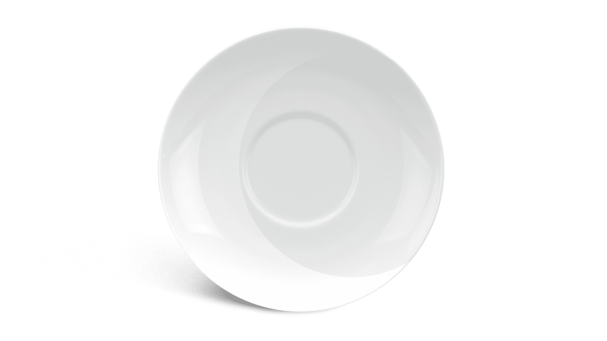 Dĩa Lót Chén Camellia 15.5cm Trắng