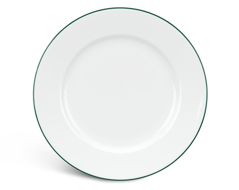  Dĩa tròn 18 cm - Jasmine - Chỉ xanh lá 