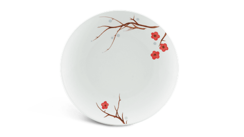  Dĩa tròn ảo 22 cm - Daisy - Hồng Mai 