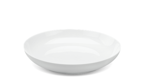  Dĩa sâu lòng 23 cm - Camellia - Trắng 