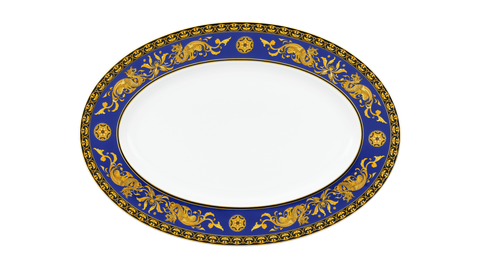  Dĩa oval 37 cm - Hoàng Cung - Cẩm Tú 