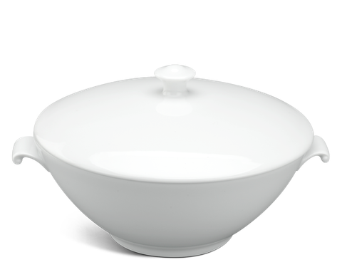  Thố + nắp - Daisy - Trắng 