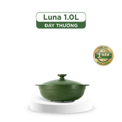  Nồi dưỡng sinh Luna (Nồi cạn) 1.0 L + nắp (CK) 