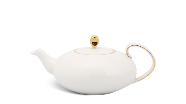 Bình trà thấp 0.47 L - Anna - Chỉ Vàng