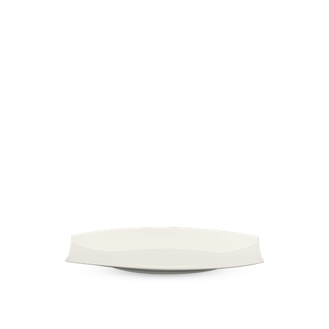  Dĩa vành khuyết 33 cm - Misc Assortment Lys - Trắng Ngà 