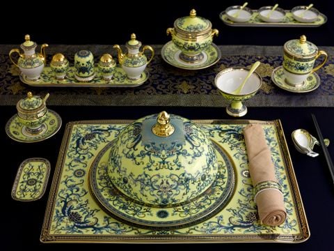  Bộ ăn cá nhân 29 sản phẩm phục vụ Nguyên Thủ APEC - Hoàng Cung - Hoàng Liên 