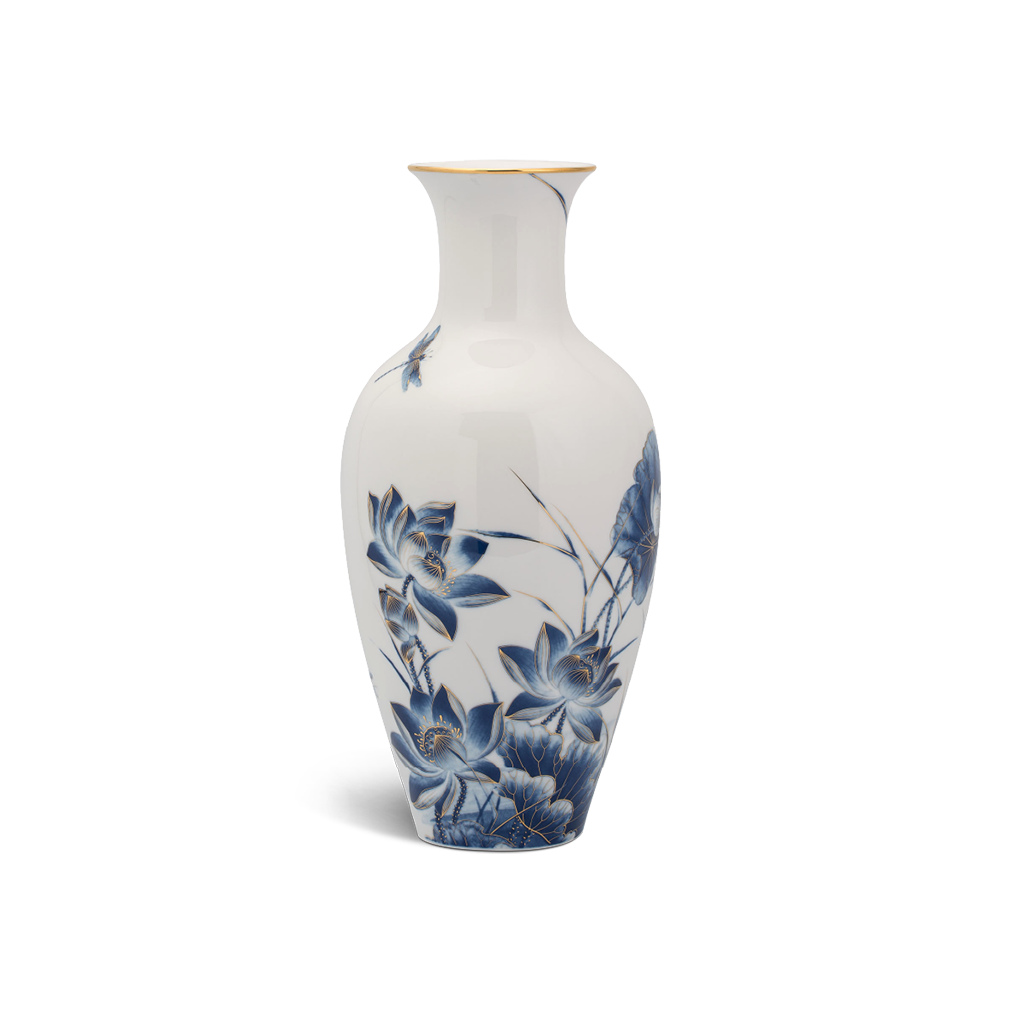 Bình hoa - Sen Vàng