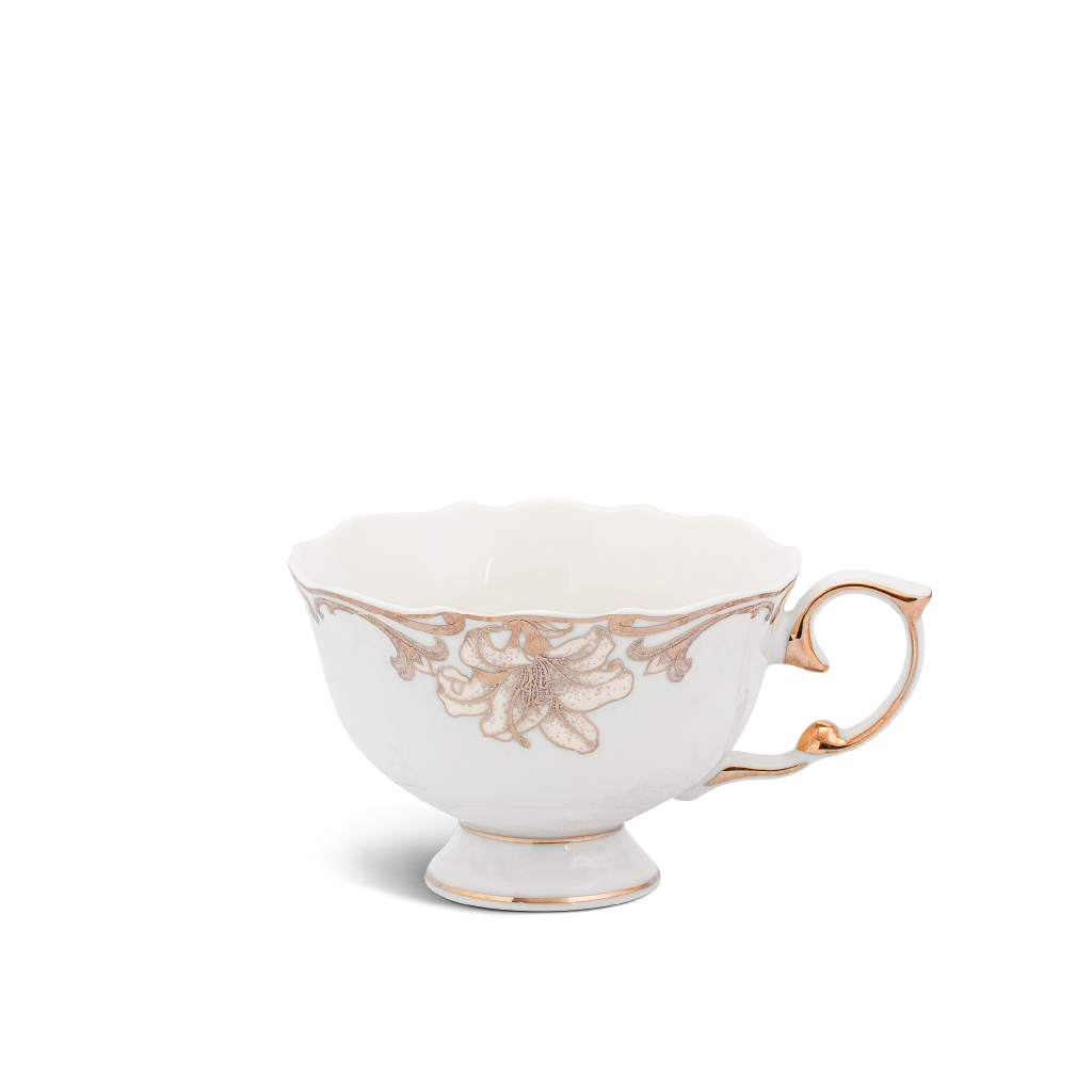 Tách trà 0.18 l - đài các ifp - trang trí vàng