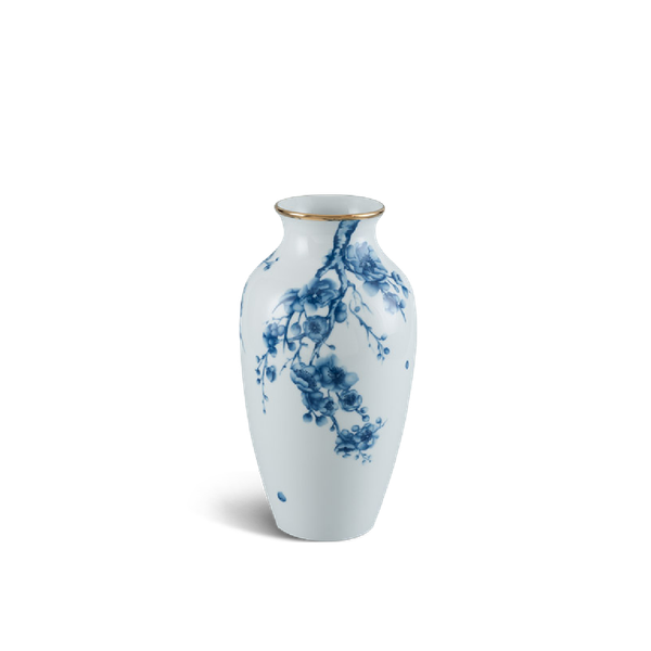 Bình Hoa 27 cm - Hoa Đào Cobalt