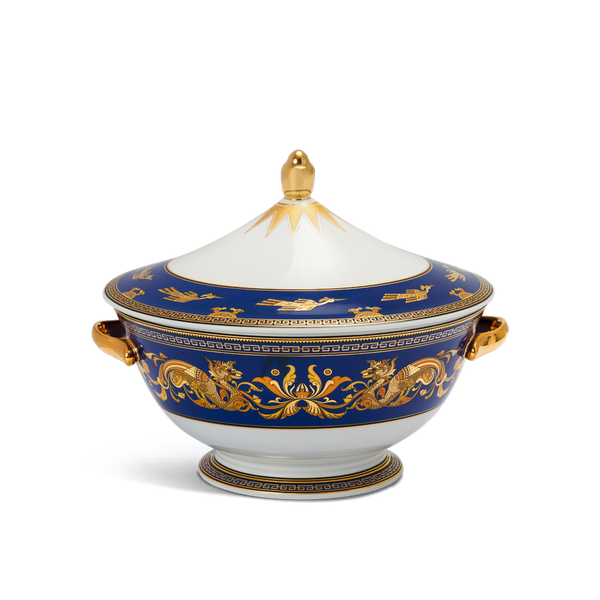 Thố 22 cm + nắp - Hoàng Cung - Cẩm Tú