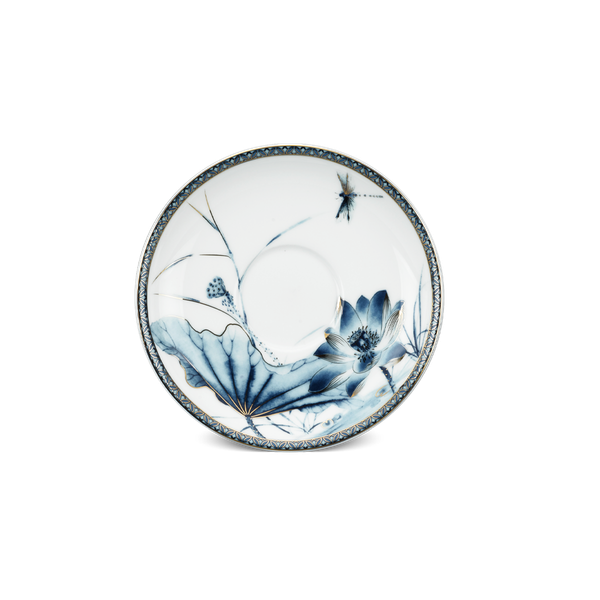 Dĩa lót tách 13 cm - Hoàng Cung - Sen Vàng