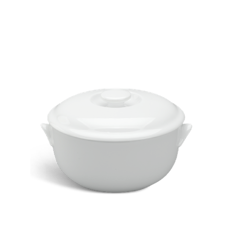  Thố + nắp - Jasmine - Trắng 