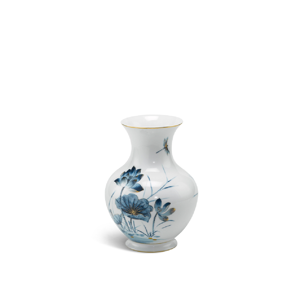 Bình Giỏ Hoa 22 cm - Bình Hoa - Sen Vàng