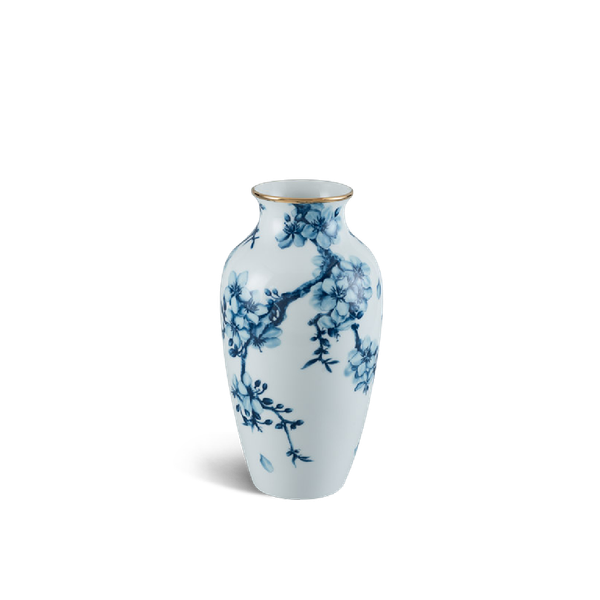 Bình hoa 27 cm - Hoa Mai cobalt CV