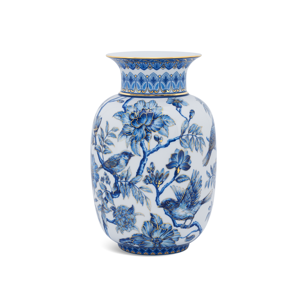 Bình hoa 35 cm - Se Sẻ Và Bông Hoa