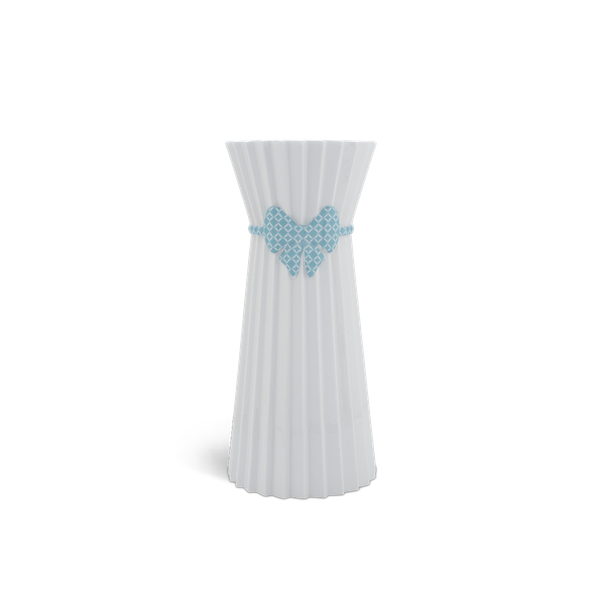 Bình hoa Thanh Tú 30 cm - Nơ Xanh Nhạt