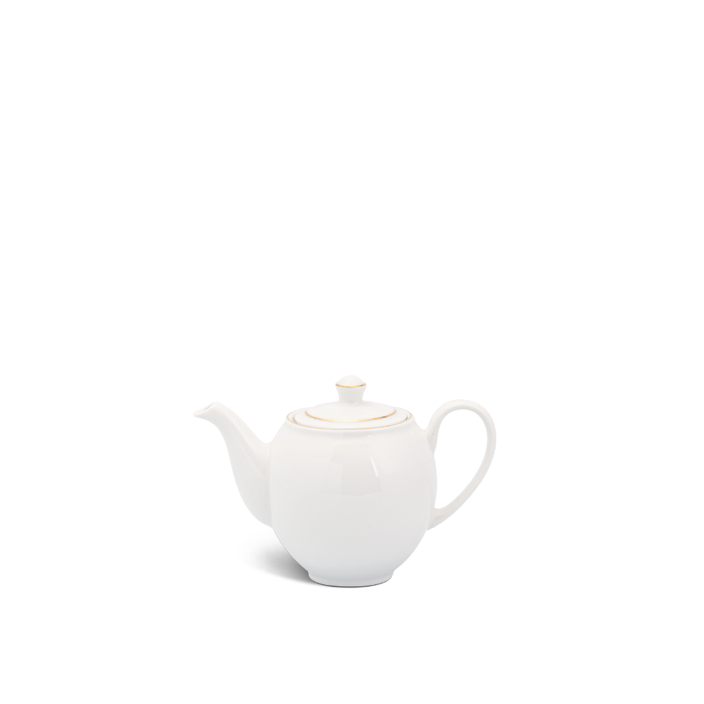 Bình trà + nắp - Camellia - Chỉ Vàng