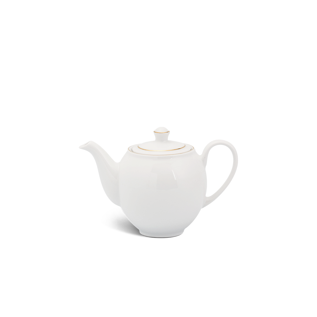 Bình trà + nắp - Camellia - Chỉ Vàng