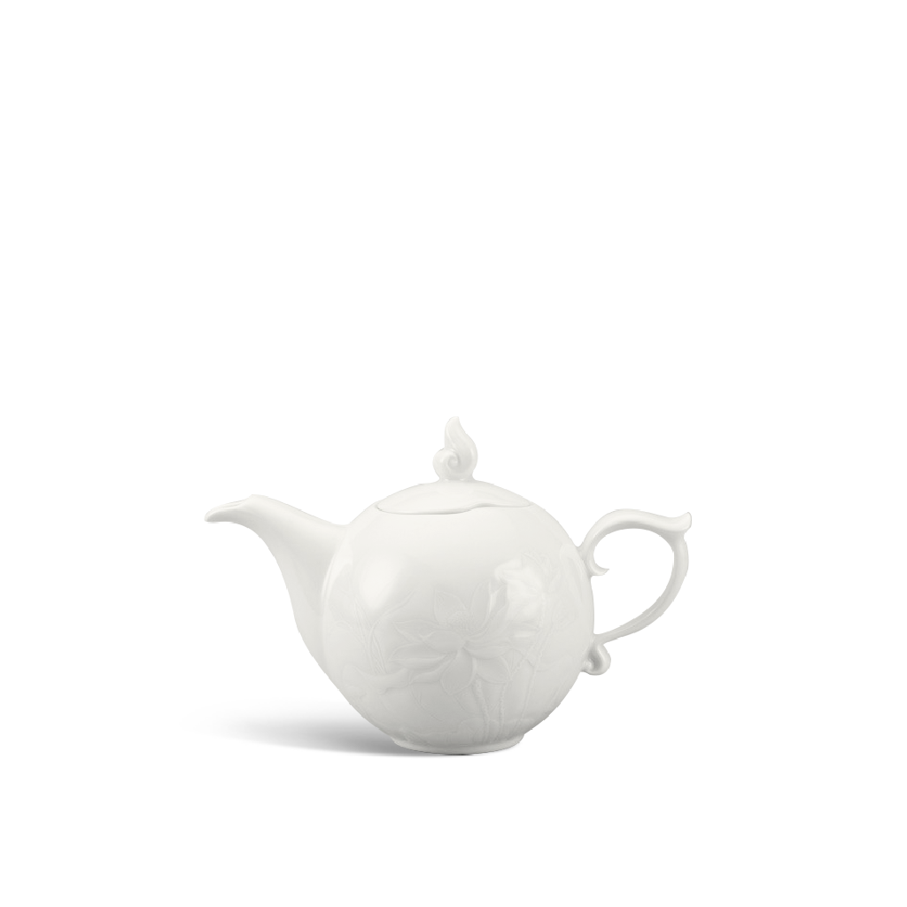 Bình trà 0.7 L + nắp - Sen IFP - Trắng Ngà