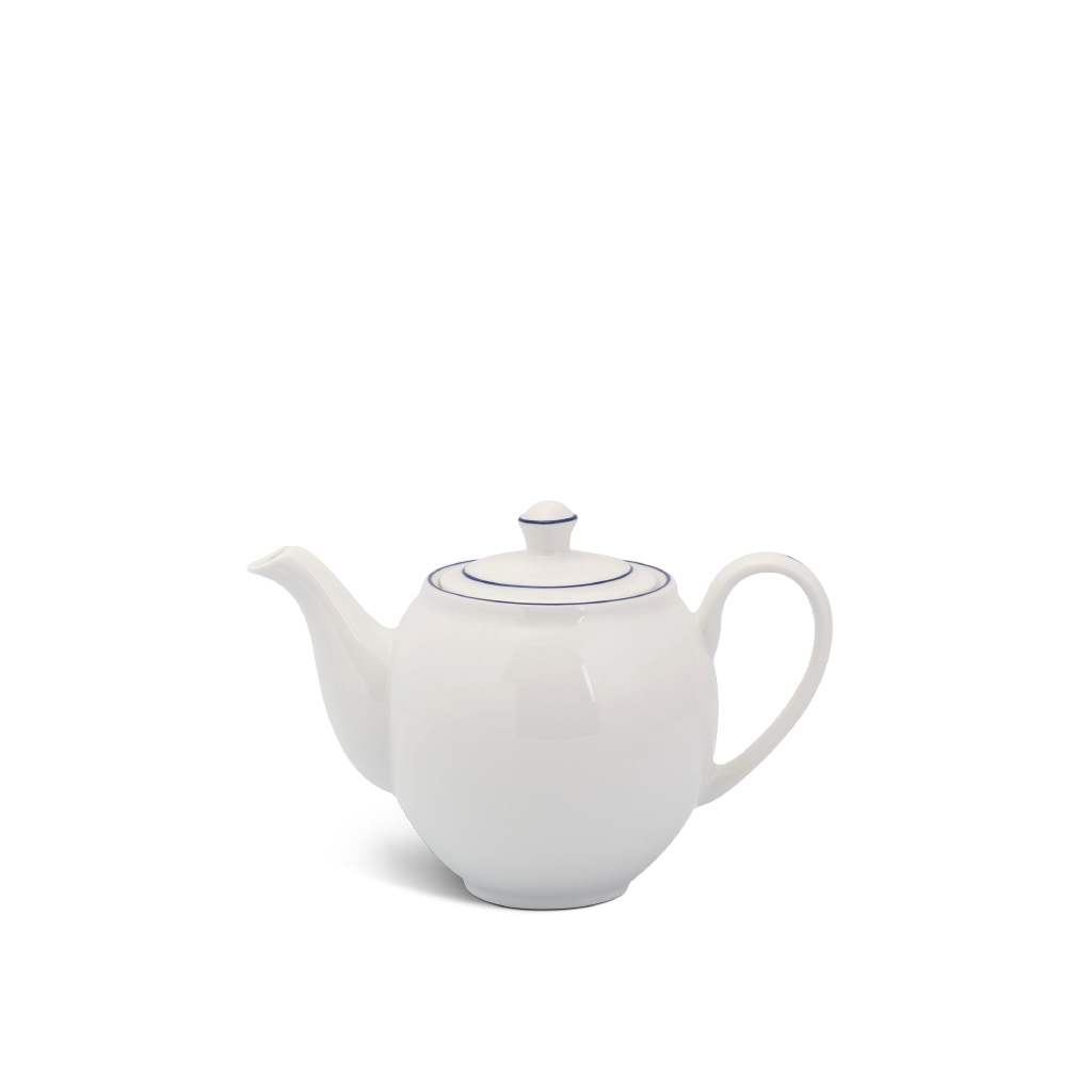 Bình trà + nắp - Camellia - Chỉ Xanh Dương